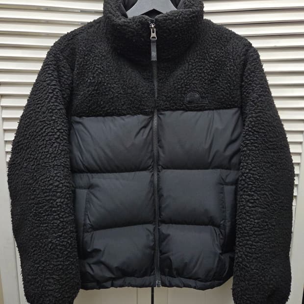 네파 양털 후리스 구스다운 패딩