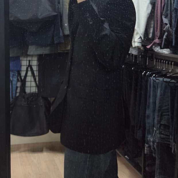 COMME CA COLLECTION 3버튼 아카이브 블레이저