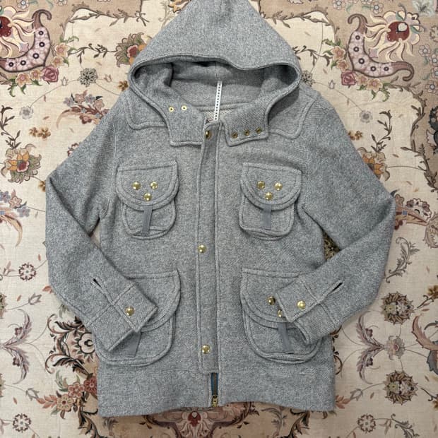 이세이미야케 스나오 쿠와하라 멀티포켓 자켓