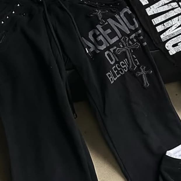 일괄판매 shop502 펑크 팬츠 탑 큐빈티지 파우닝133 와이즈걸