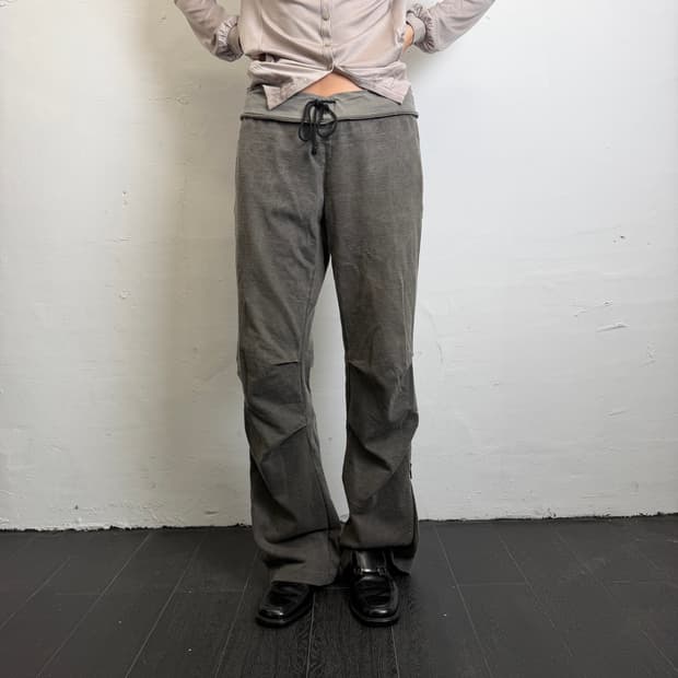 flare cotton pants
