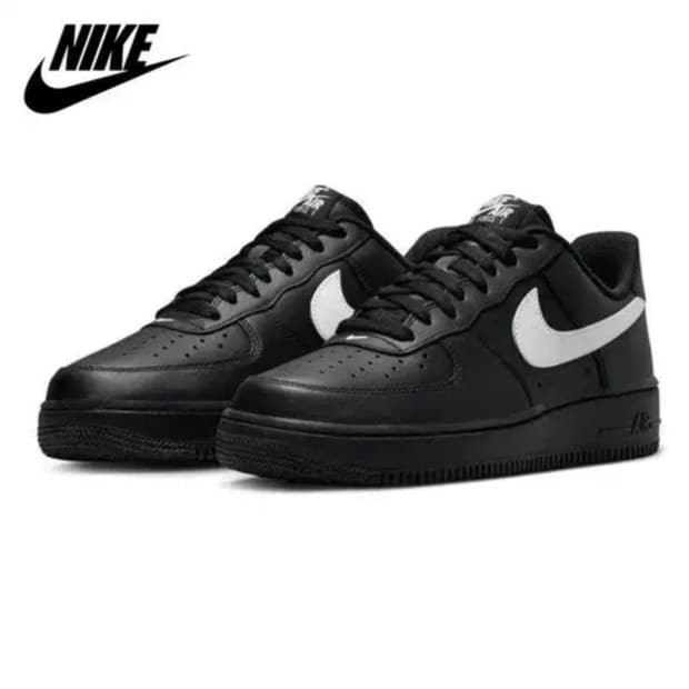 나이키 에어포스1 로우 검흰 (285mm)