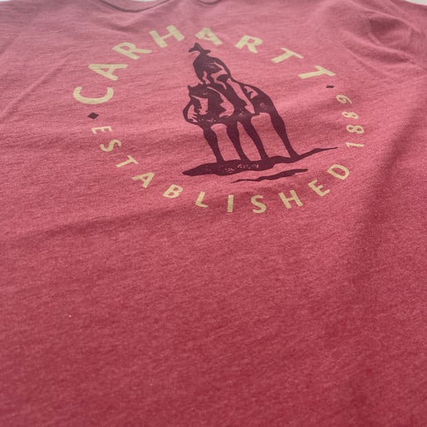 칼하트 (Carhartt) 샘플디자인 티셔츠