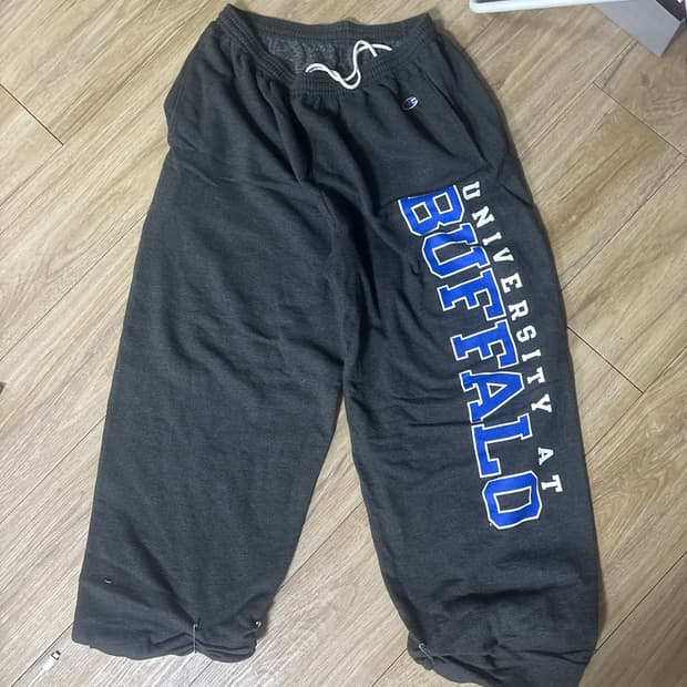 챔피온 빈티지 와이드 스웻팬츠 xl