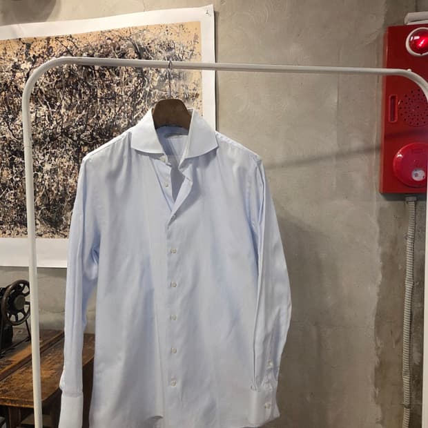 수트서플라이 와이드스프레드칼라 셔츠