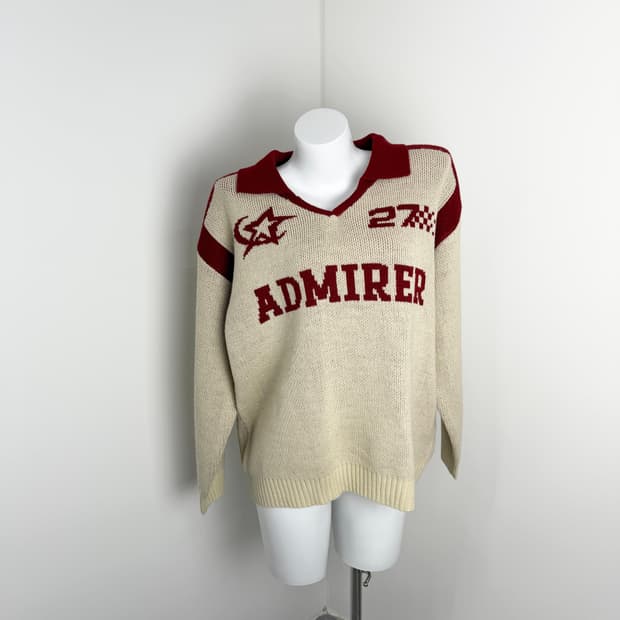 KHALITA Vintage Racing Knit