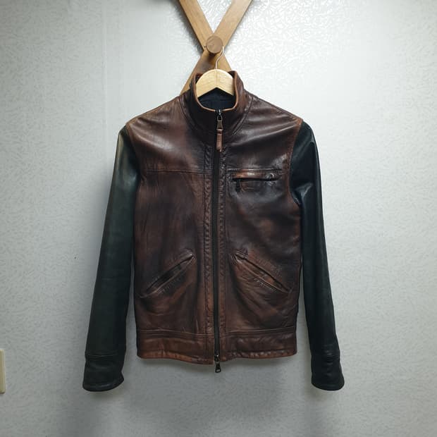 [46/95] GARRETT 가렛 가죽자켓