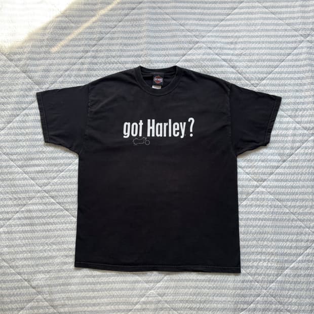 빈티지 할리데이비슨 got harley 반팔 티셔츠