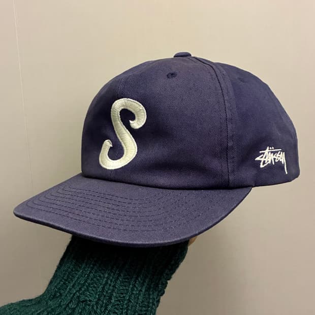 (F)00s Stussy 스투시 6패널 S로고 코튼 베이스볼캡 모자