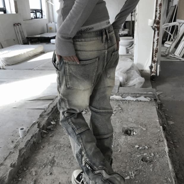 GRIND ZIP CARGO PT(BLUE)