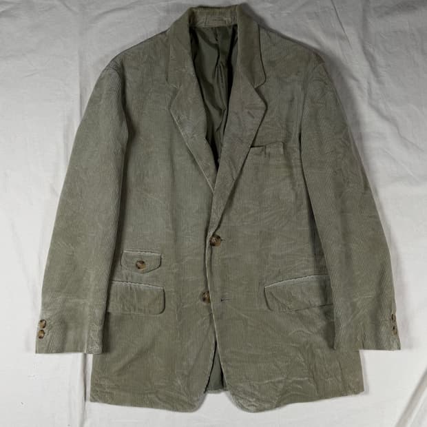 이세이 미야케 골덴 코듀로이 자켓