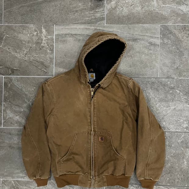 (S)칼하트 덕 액티브 후드자켓 J130 211(BRN) 칼하트브라운