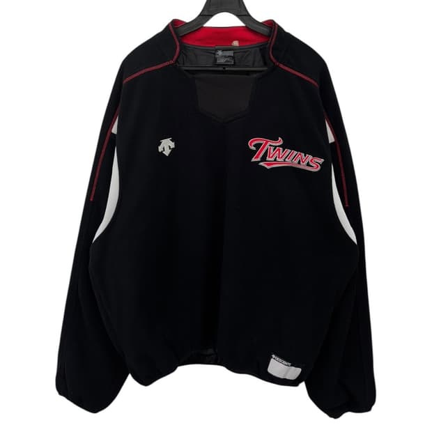 데상트 트윈스 후리스 웜업