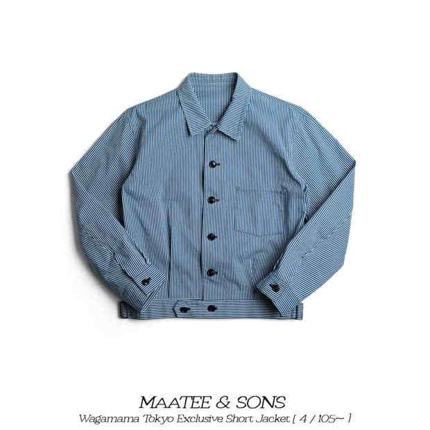 마티앤선즈 와가마마 별주 숏 자켓 4사이즈 Maatee&sons