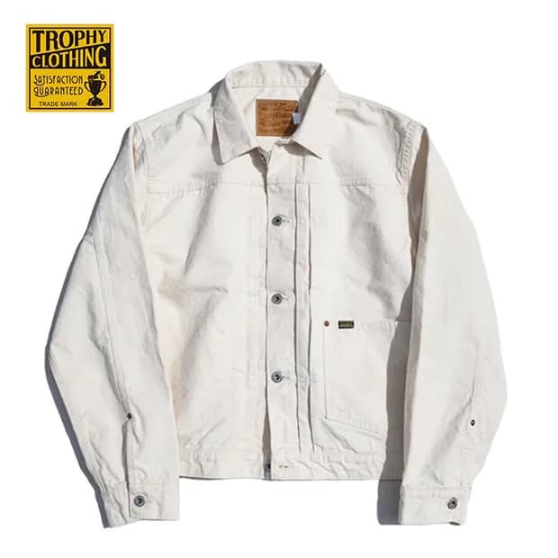 [44]트로피클로딩 Lot.2805N Natural Duck 트러커 자켓