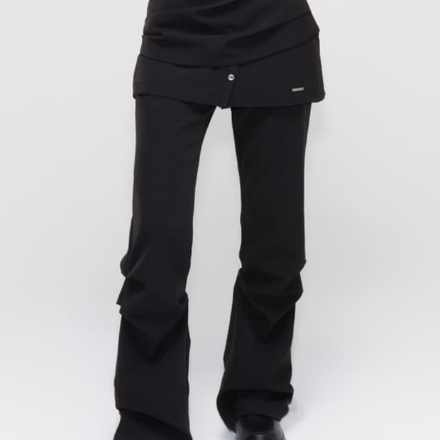 미세키서울 드레이프 셔츠스커트팬츠 세트