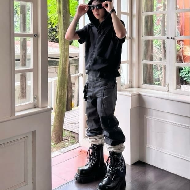 Unconscious.jp / obsidian Recurve Boots