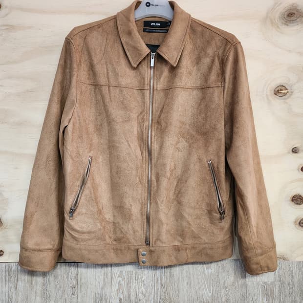 434) 지플리시 스웨이드 자켓