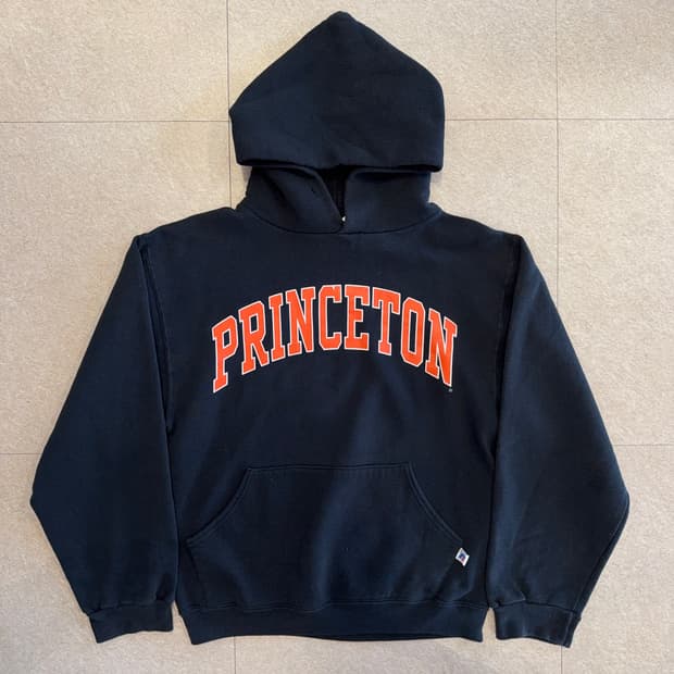 빈티지 러셀 후드티