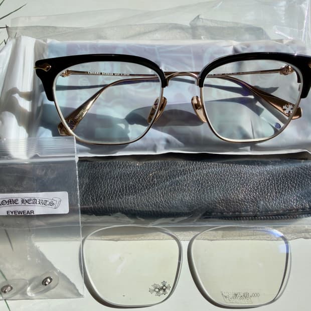 크롬하츠 슬런트레딕션 54 Black Gold Plated