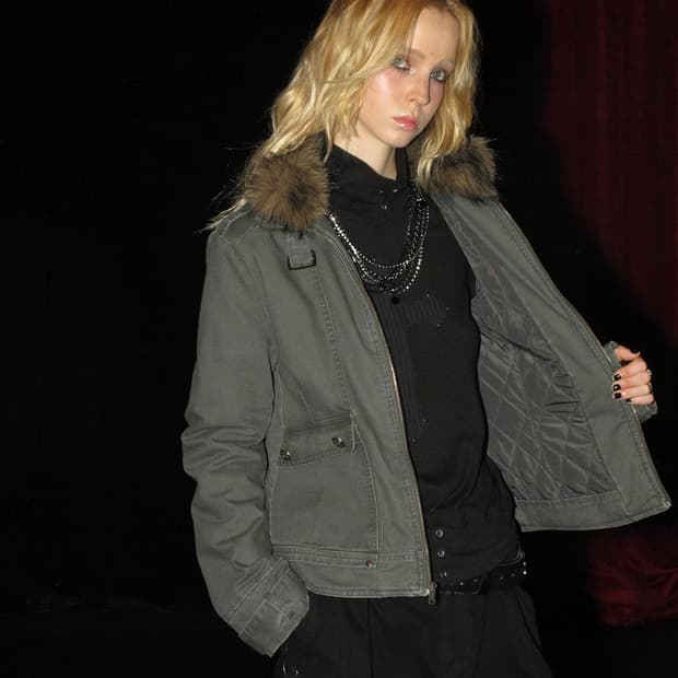 Wearandtear 하이넥 워크자켓 M