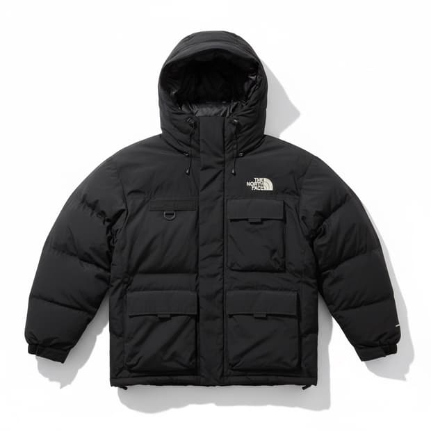 노스페이스 구스다운 패딩 110