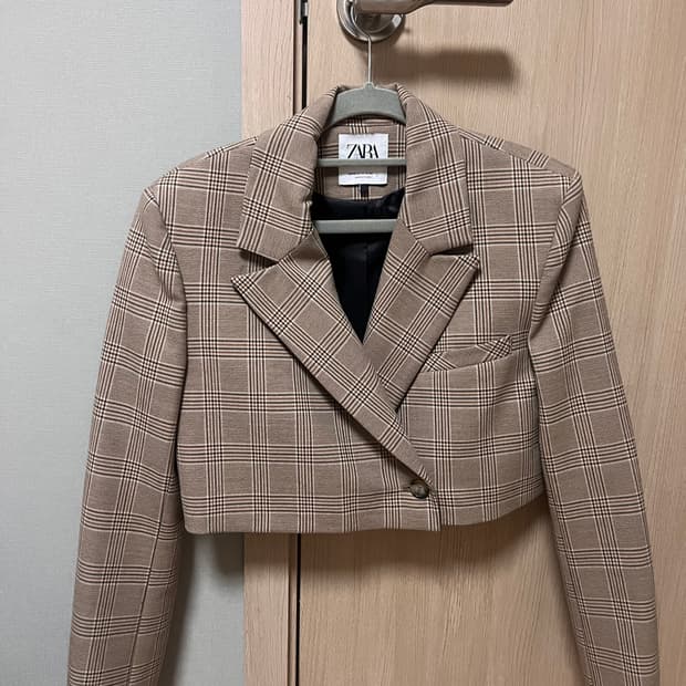 자라 크롭 자켓