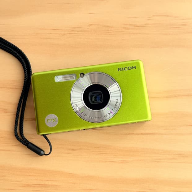 Ricoh PX 리코 PX 라임그린 빈티지디카 🍏