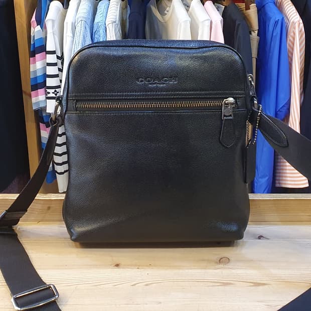 코치 레더 크로스백