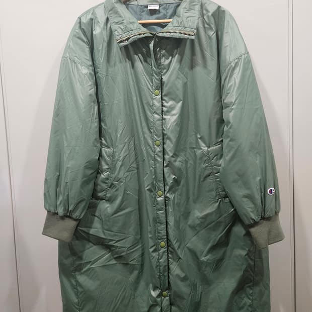 챔피온 롱 라이트 패딩 코트 L