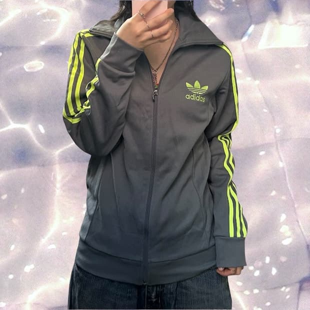 아디다스 유로파 져지 그레이 라임 95