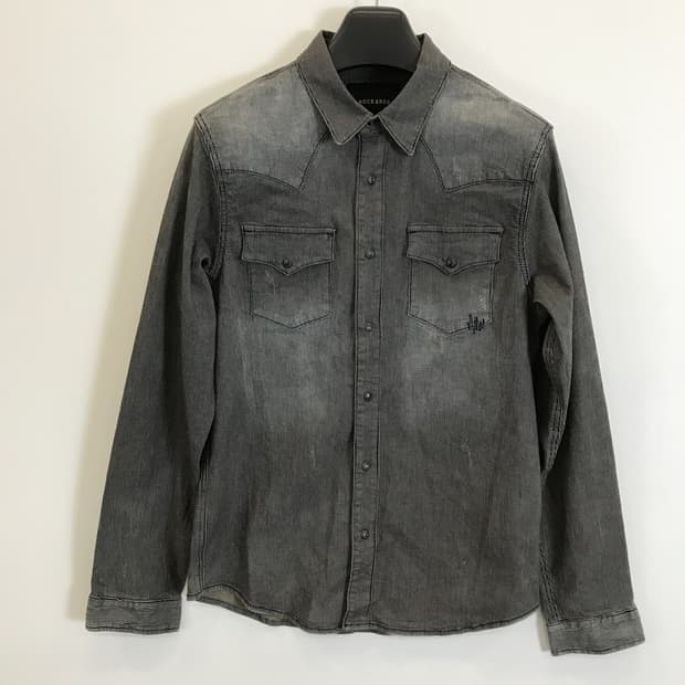 버커루 웨스턴 워시드 데님셔츠 [M]