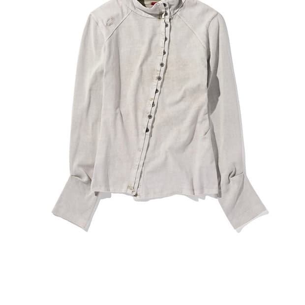 WASHED JERSEY SHIRT_LIGHT BEIGE