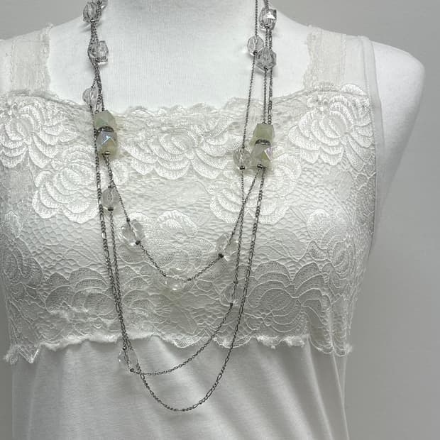 빈티지 레이어드 목걸이