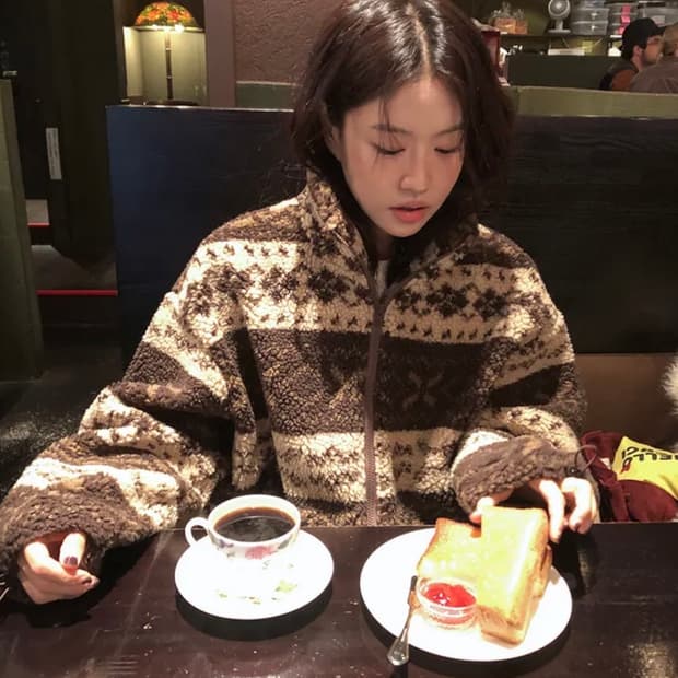 언더비 노르딕 후리스 집업