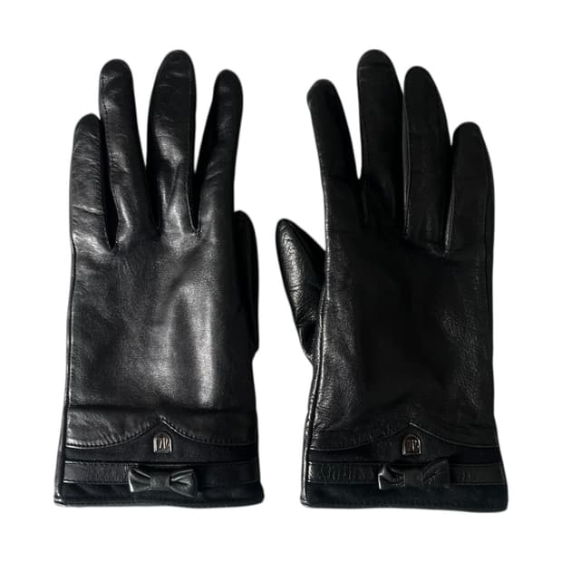 [Ungaro Paris] 웅가로 리본 레더 장갑