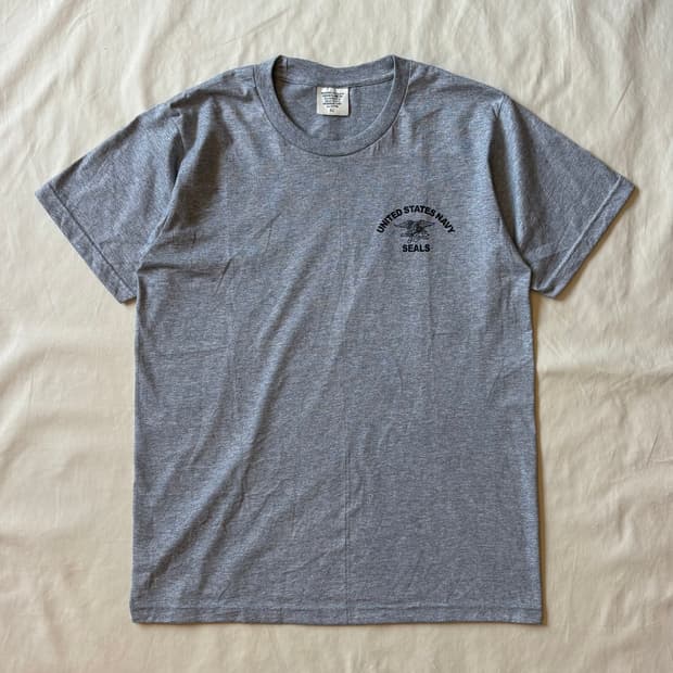 [L/100] 80s US Navy Seals 크루넥 언더웨어 티셔츠