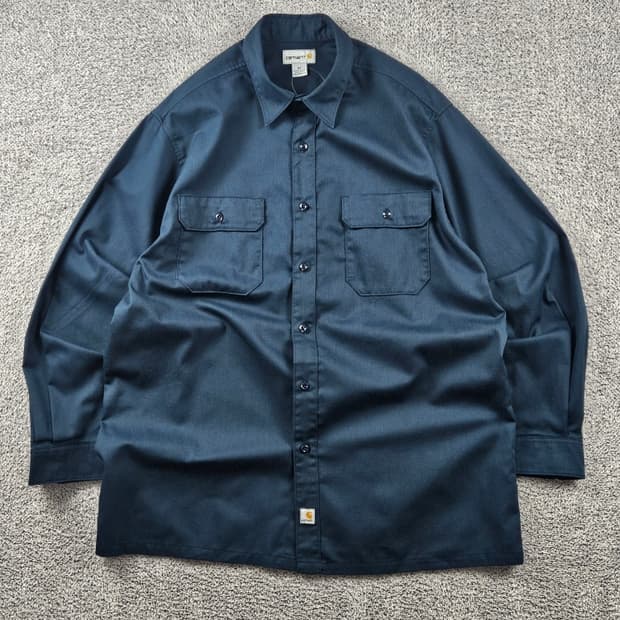 칼하트 폴리코튼 포켓 워크 셔츠 ( XL ) / 11284