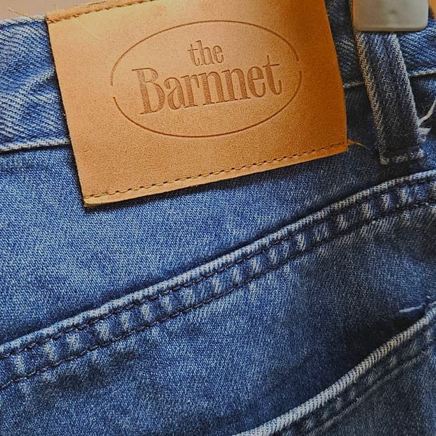 더바넷 Glacial Loose-Fit Denim Pants