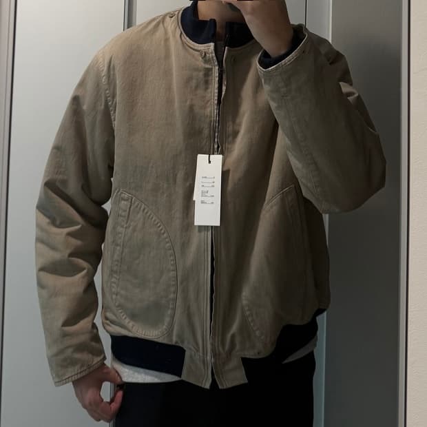 [4]아프레쎄 26ss 빈티지 덱자켓 