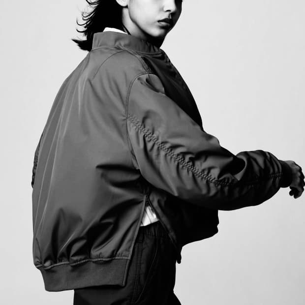 유니클로 봄버 자켓