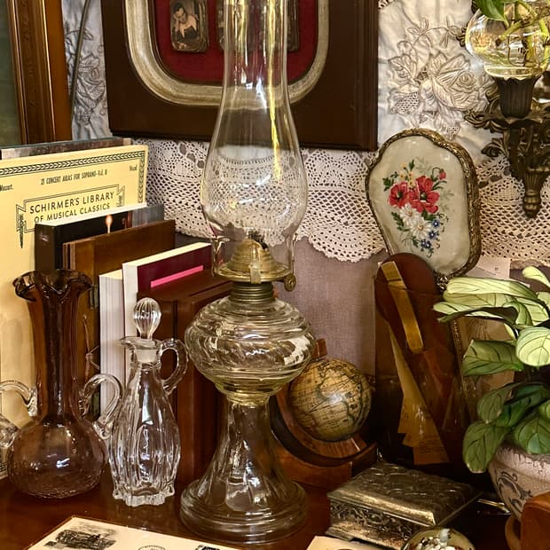 포르투갈 앤틱 오일 램프