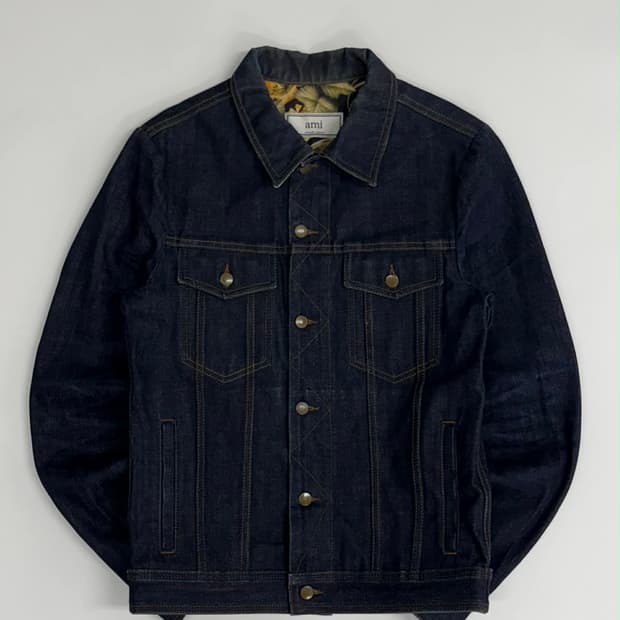 [S] 아미 알렉산드로 마티우시 데님 트러커 자켓
