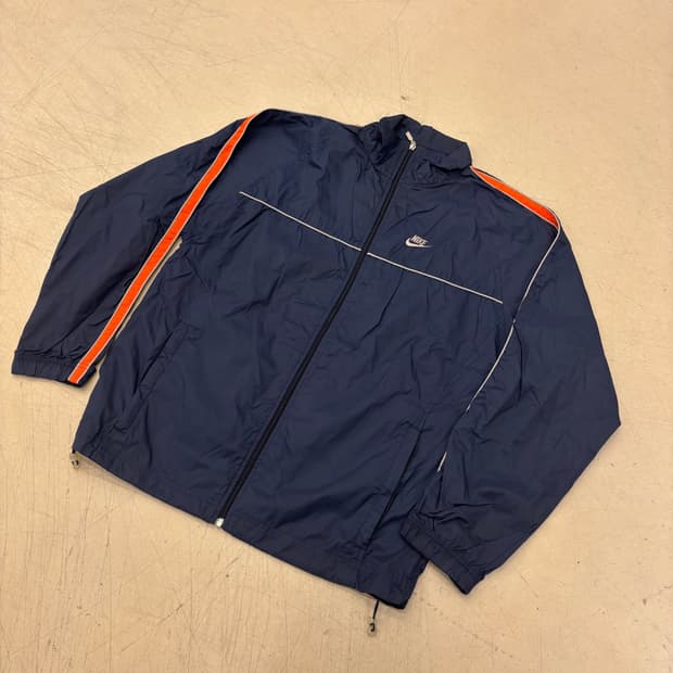 나이키 사이드라인 배색 올드스쿨 바람막이