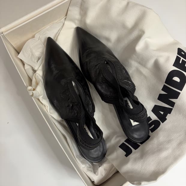 JIL SANDER Filly Mint Mule / eu 36.5