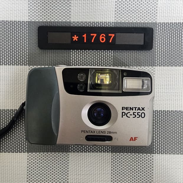 펜탁스 PC-550 데이터백 필름카메라