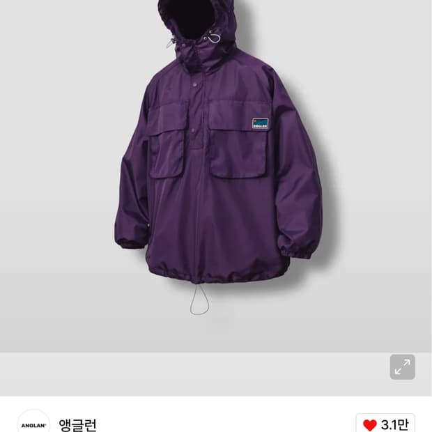 앵글런 Double Pocket Mountain Anorak