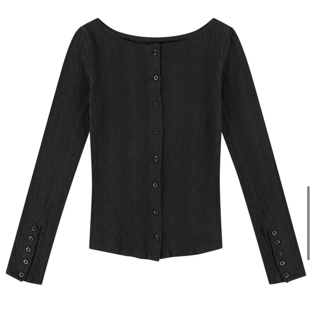 코이세이오 투웨이 롱슬리브 차콜