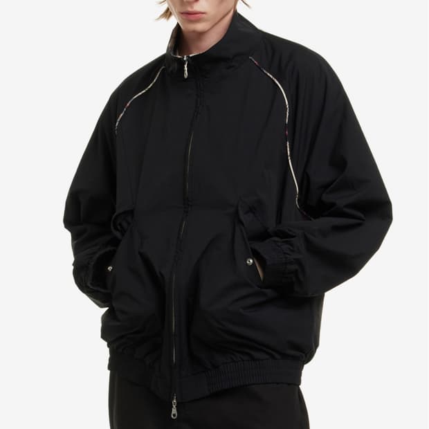 노스타시 PIPING TRACK JACKET - L사이즈