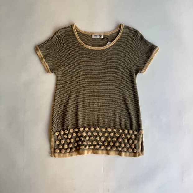 Horizontal Striped Knit Top